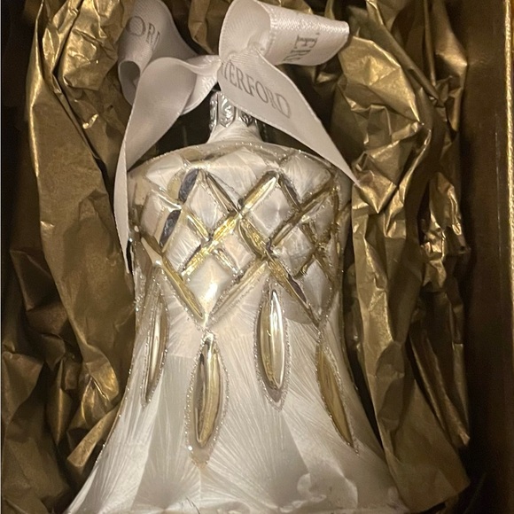 Waterford Lismore Holiday Heirloom ICE BELL. Ornament.  Lismore Since 1952. - Picture 8 of 12